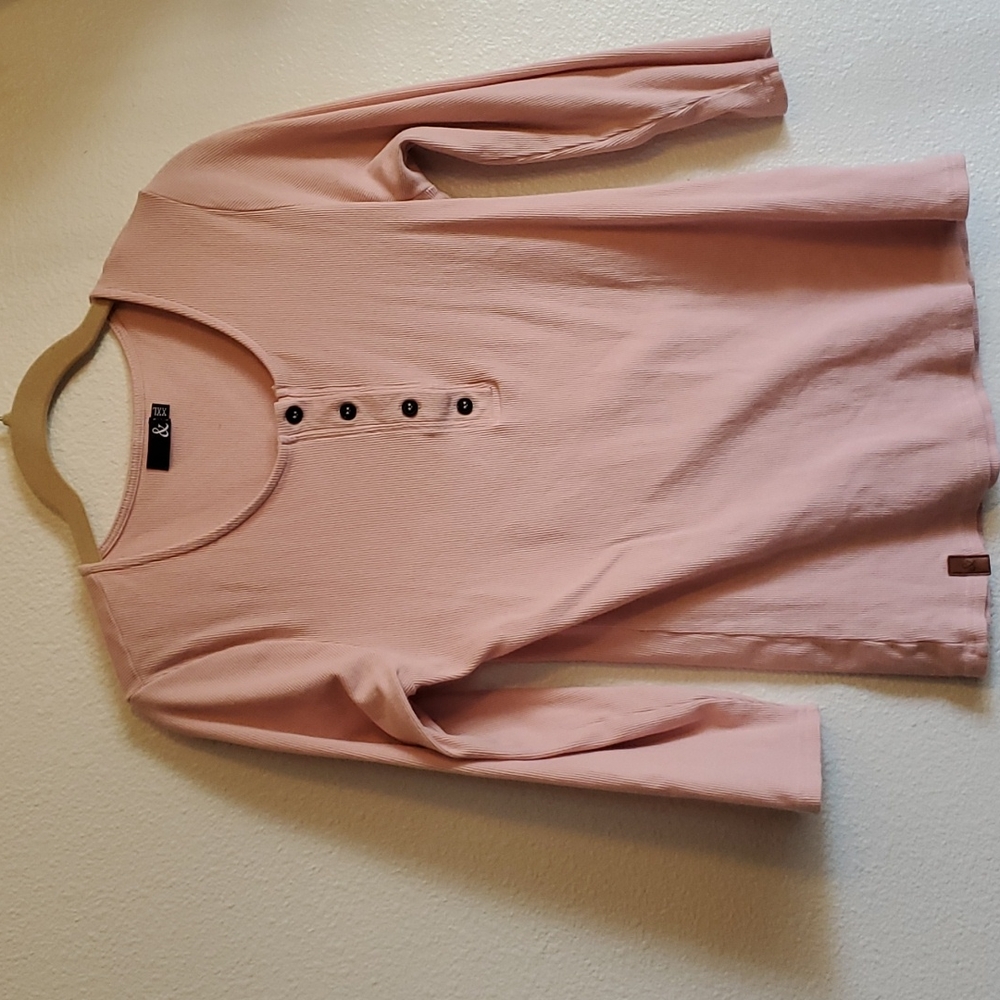 Ambersand Henley 3/4 sleeve